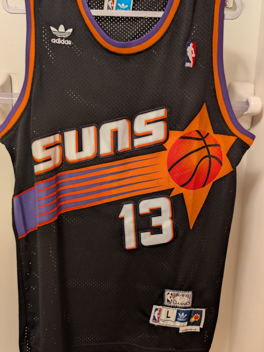 1996-97 Phoenix Suns Steve Nash Rookie Jersey NBA Hardwood Classics